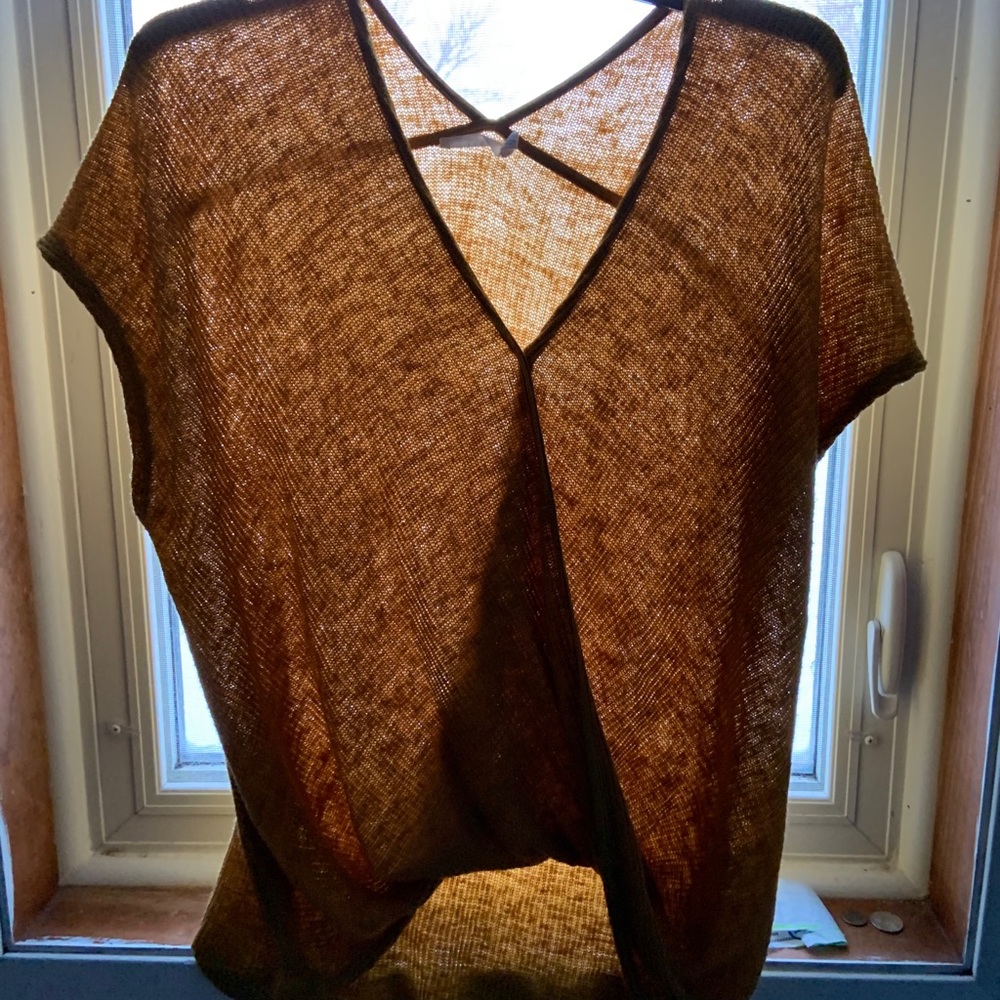 Gold blouse